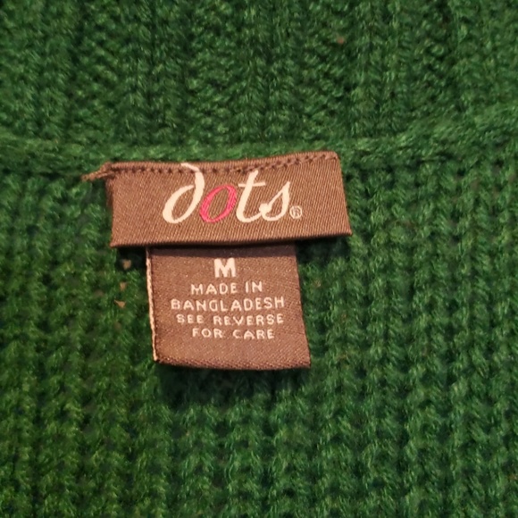 Button Up Vneck Sweater from Dots! - Picture 2 of 5